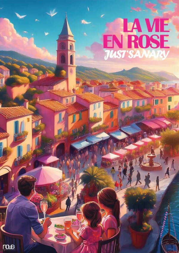 Affiche Just Rosé 2025
