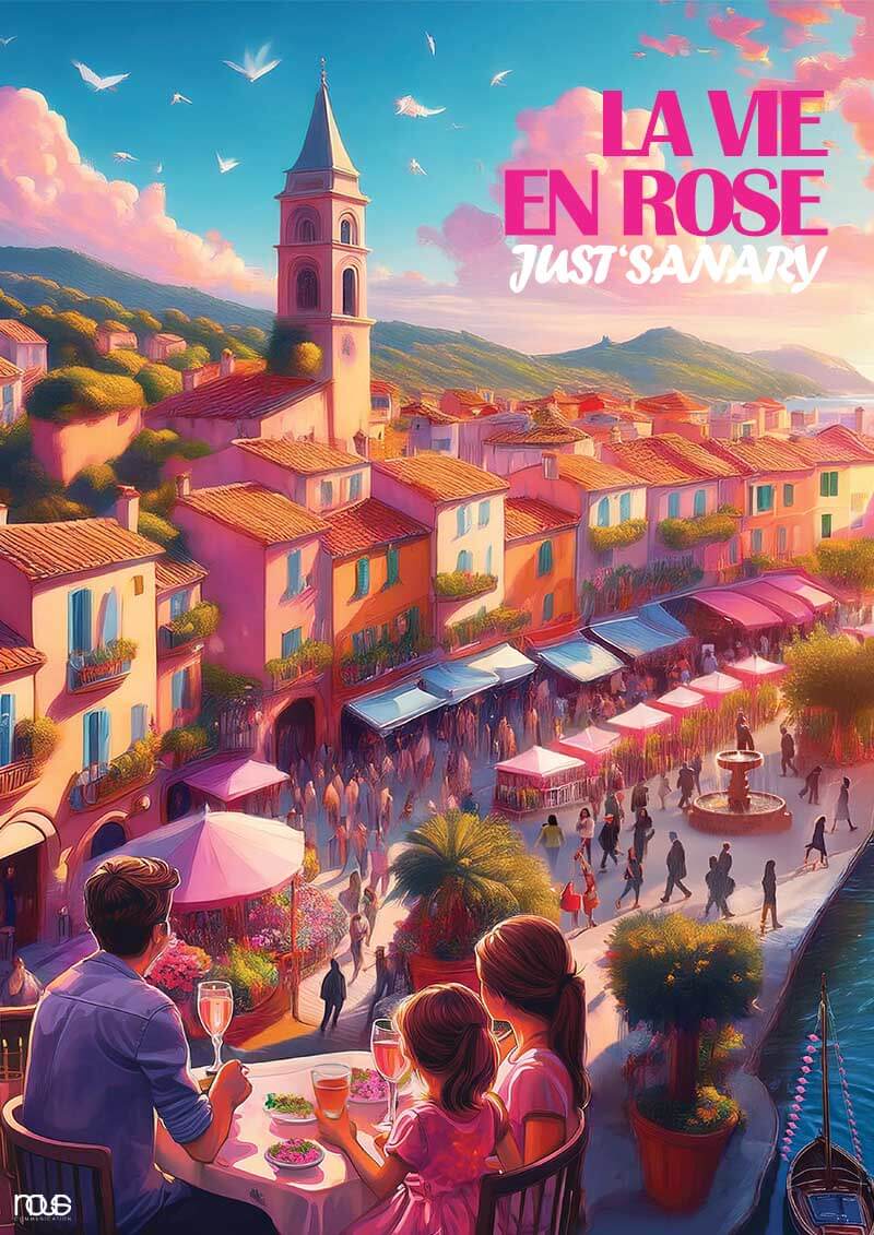 Affiche Just Rosé 2025